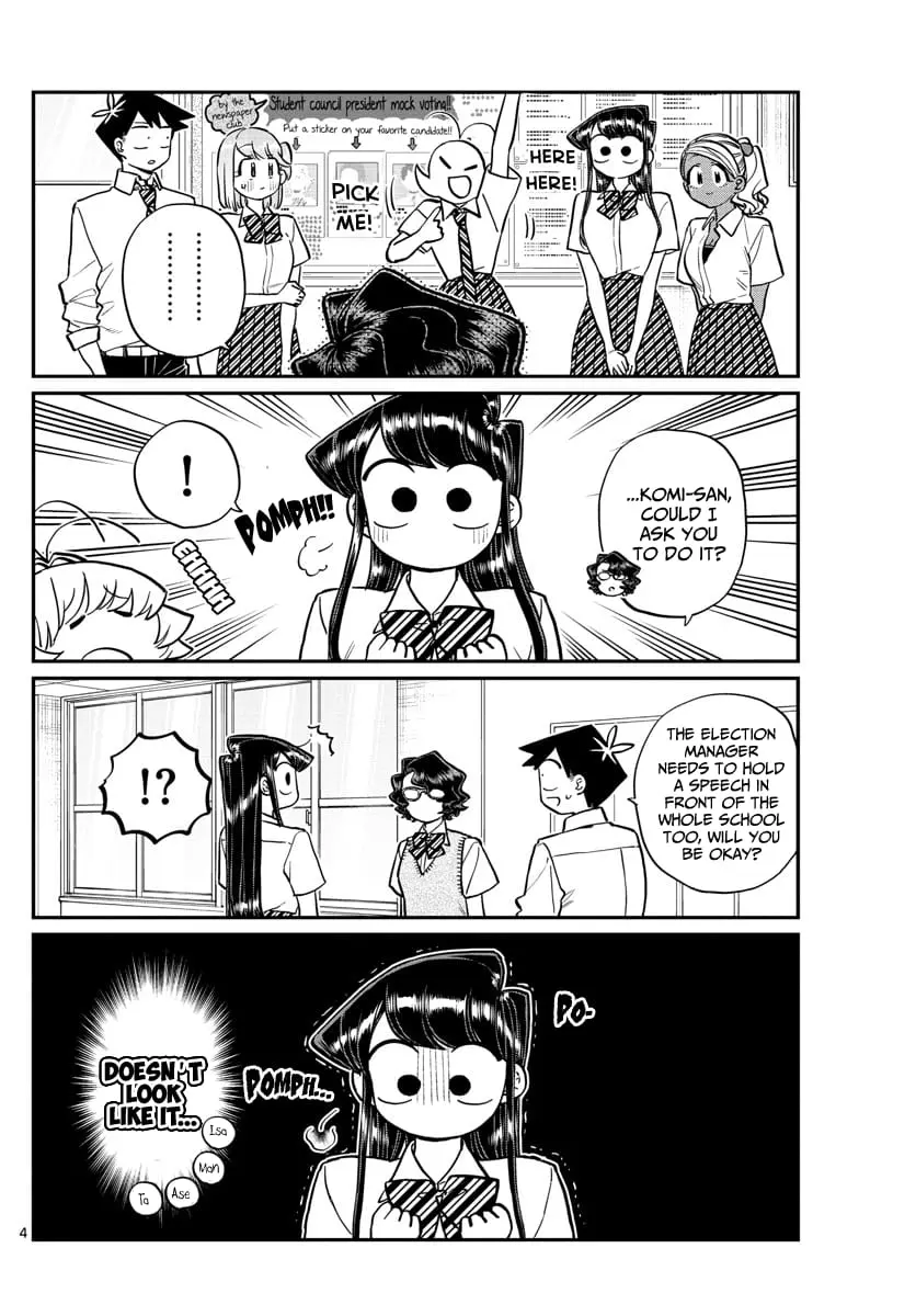 Komi-san wa Komyushou Desu - Chapter 202 - Page 4