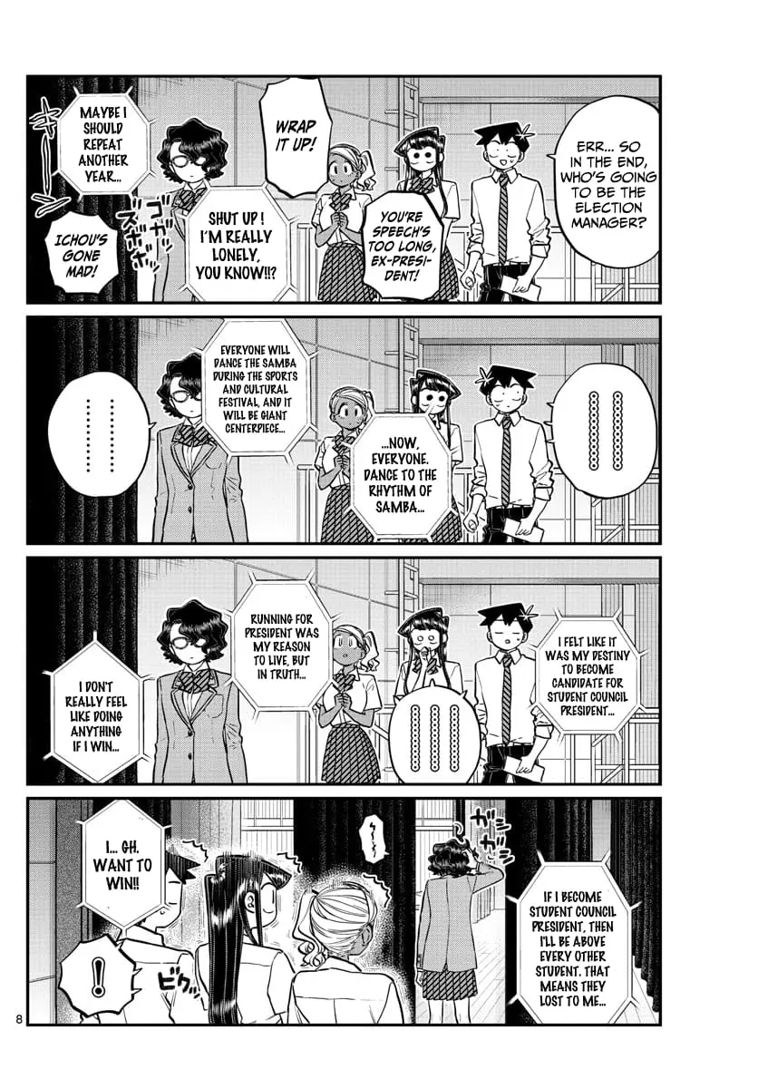 Komi-san wa Komyushou Desu - Chapter 202 - Page 8