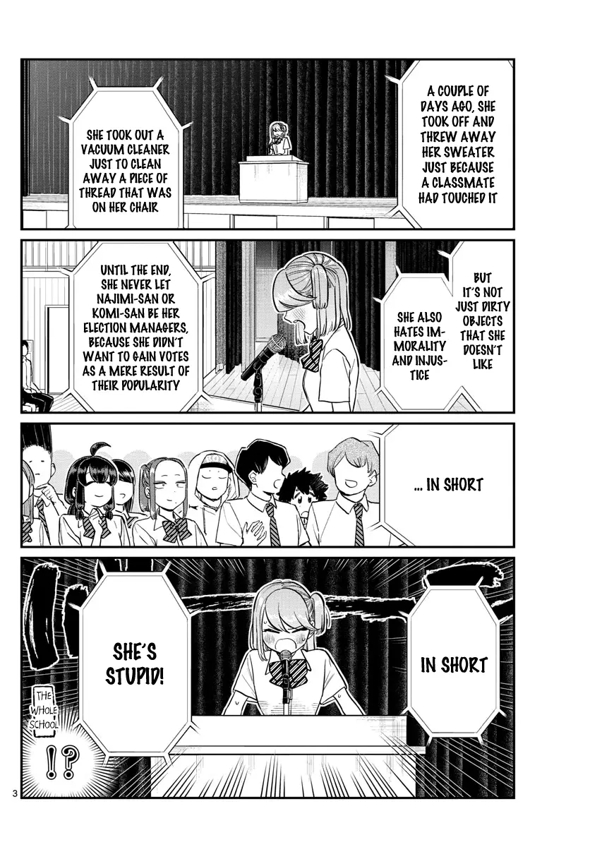 Komi-san wa Komyushou Desu - Chapter 203 - Page 3