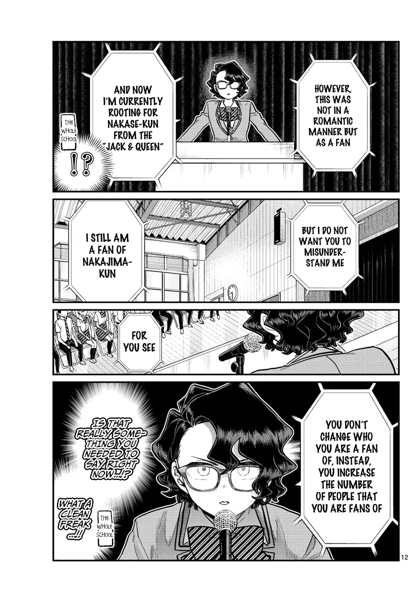 Komi-san wa Komyushou Desu - Chapter 203 - Page 12