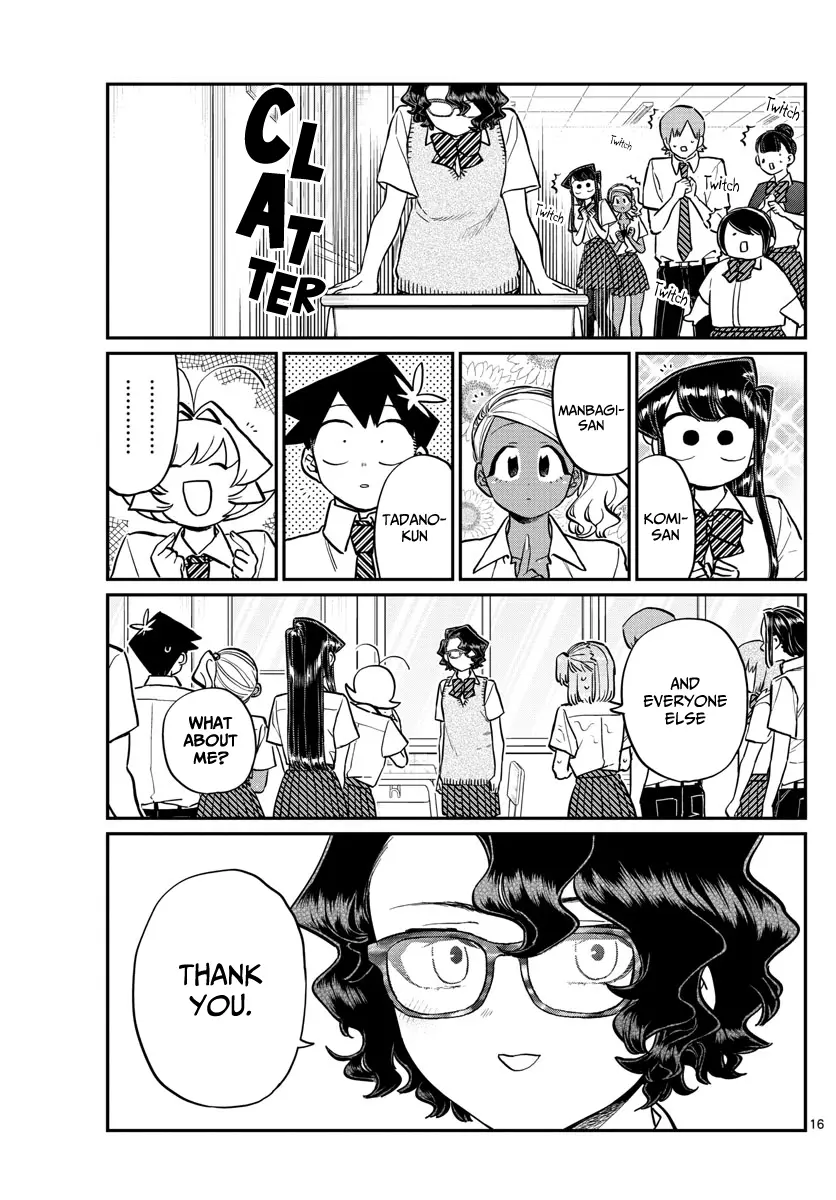 Komi-san wa Komyushou Desu - Chapter 203 - Page 16