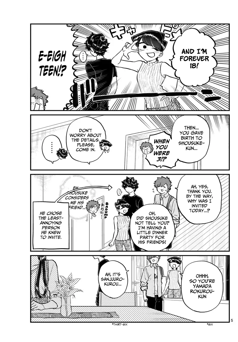 Komi-san wa Komyushou Desu - Chapter 207 - Page 5