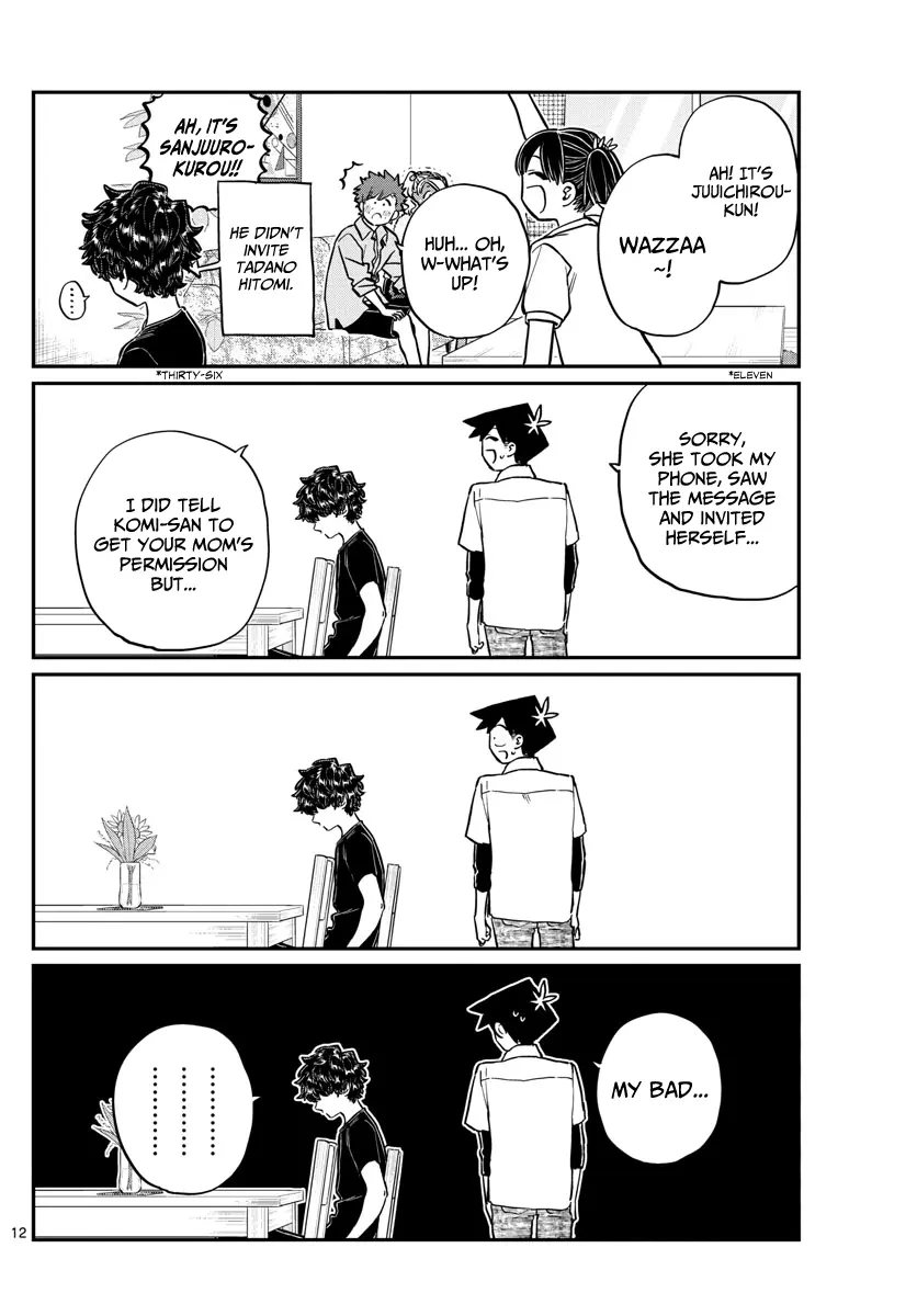 Komi-san wa Komyushou Desu - Chapter 207 - Page 12