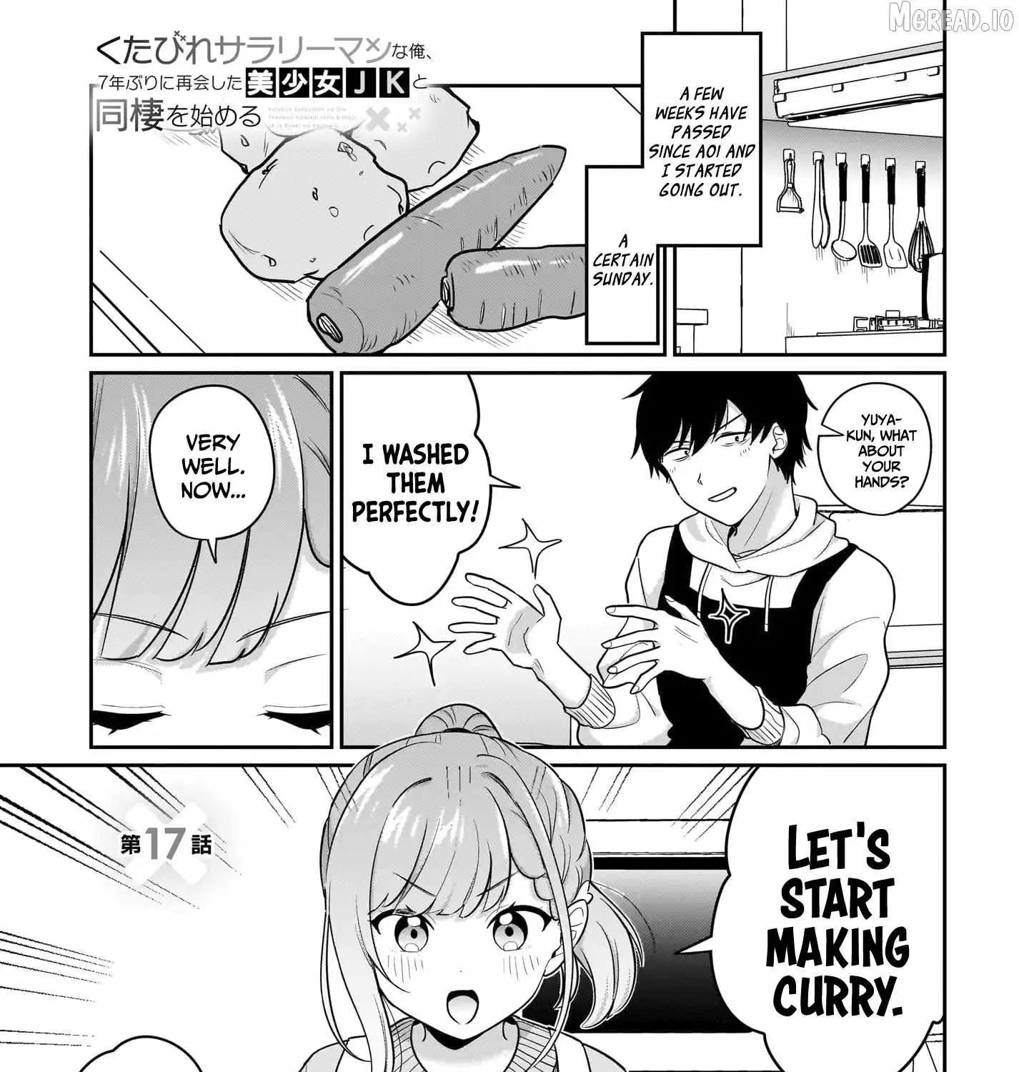 I, A Tired Office Worker, Start Living Together With A Beautiful Highschool Girl Whom I Met Again After 7 Years - Chapter 17 - Page 1