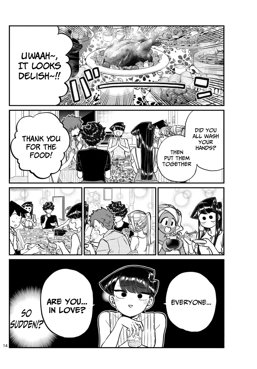 Komi-san wa Komyushou Desu - Chapter 207 - Page 14
