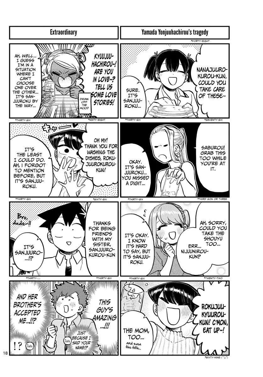 Komi-san wa Komyushou Desu - Chapter 207 - Page 18