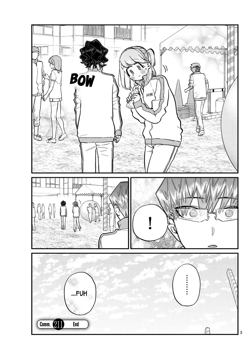 Komi-san wa Komyushou Desu - Chapter 211 - Page 3