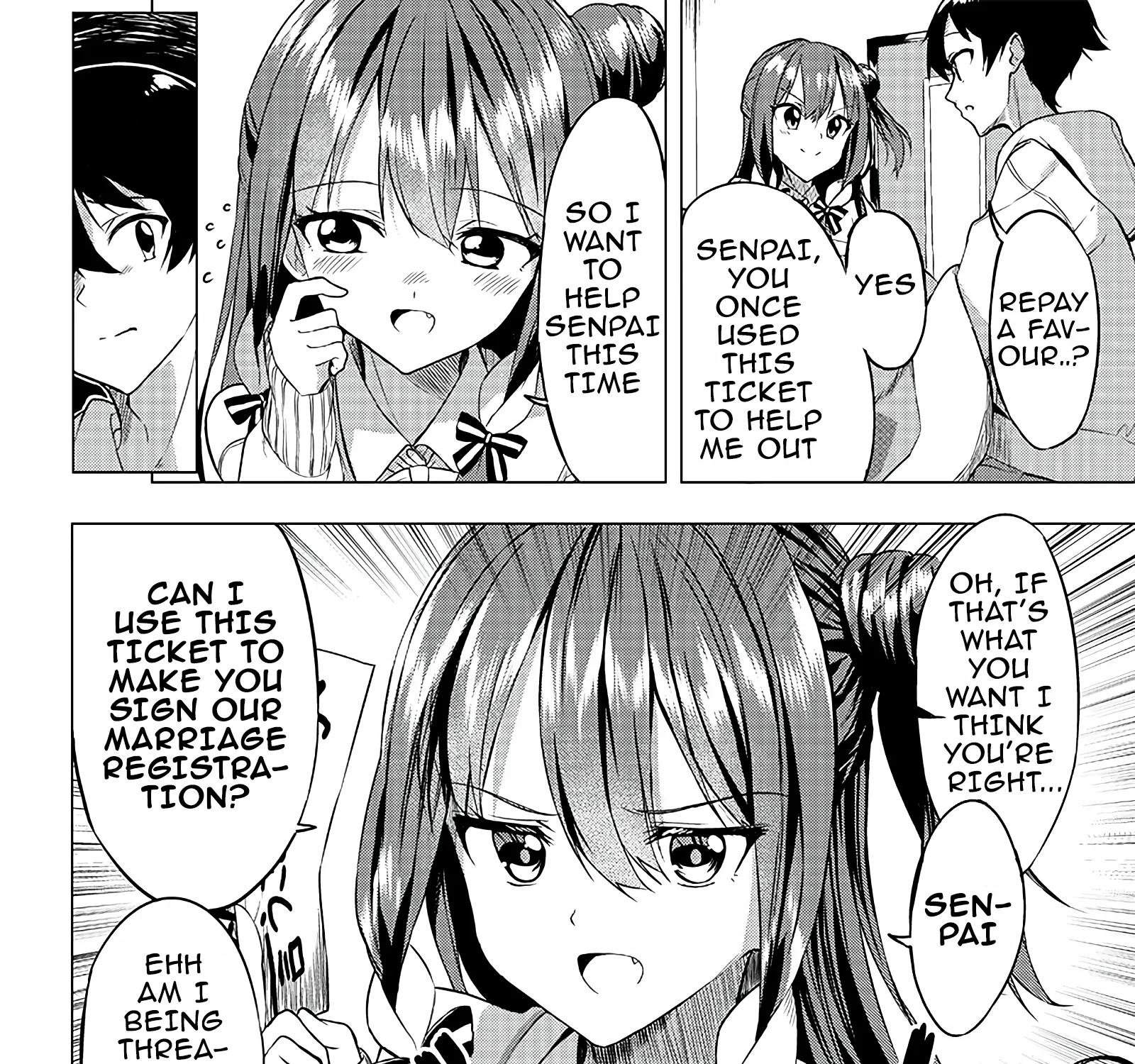 You'll listen to me, won't you? Senpai - Chapter 1 - Page 41