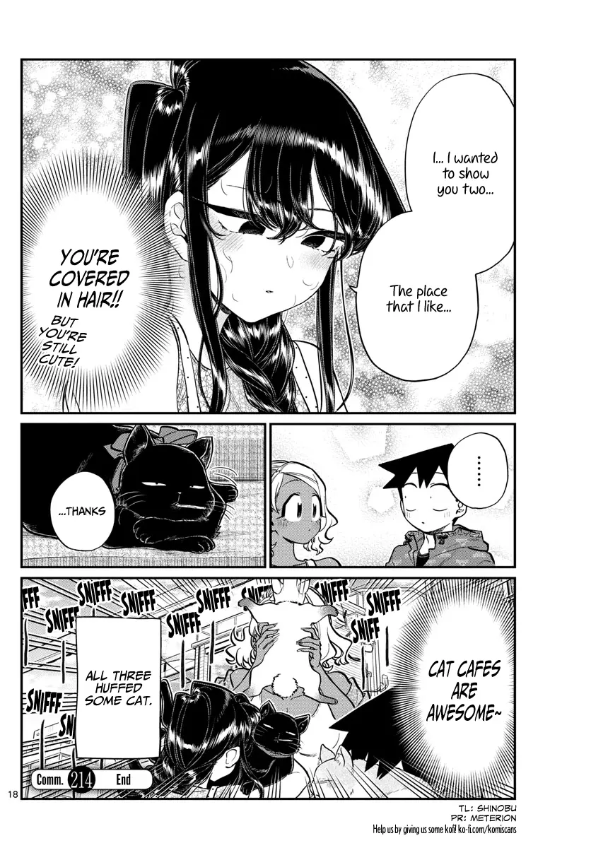 Komi-san wa Komyushou Desu - Chapter 214 - Page 19
