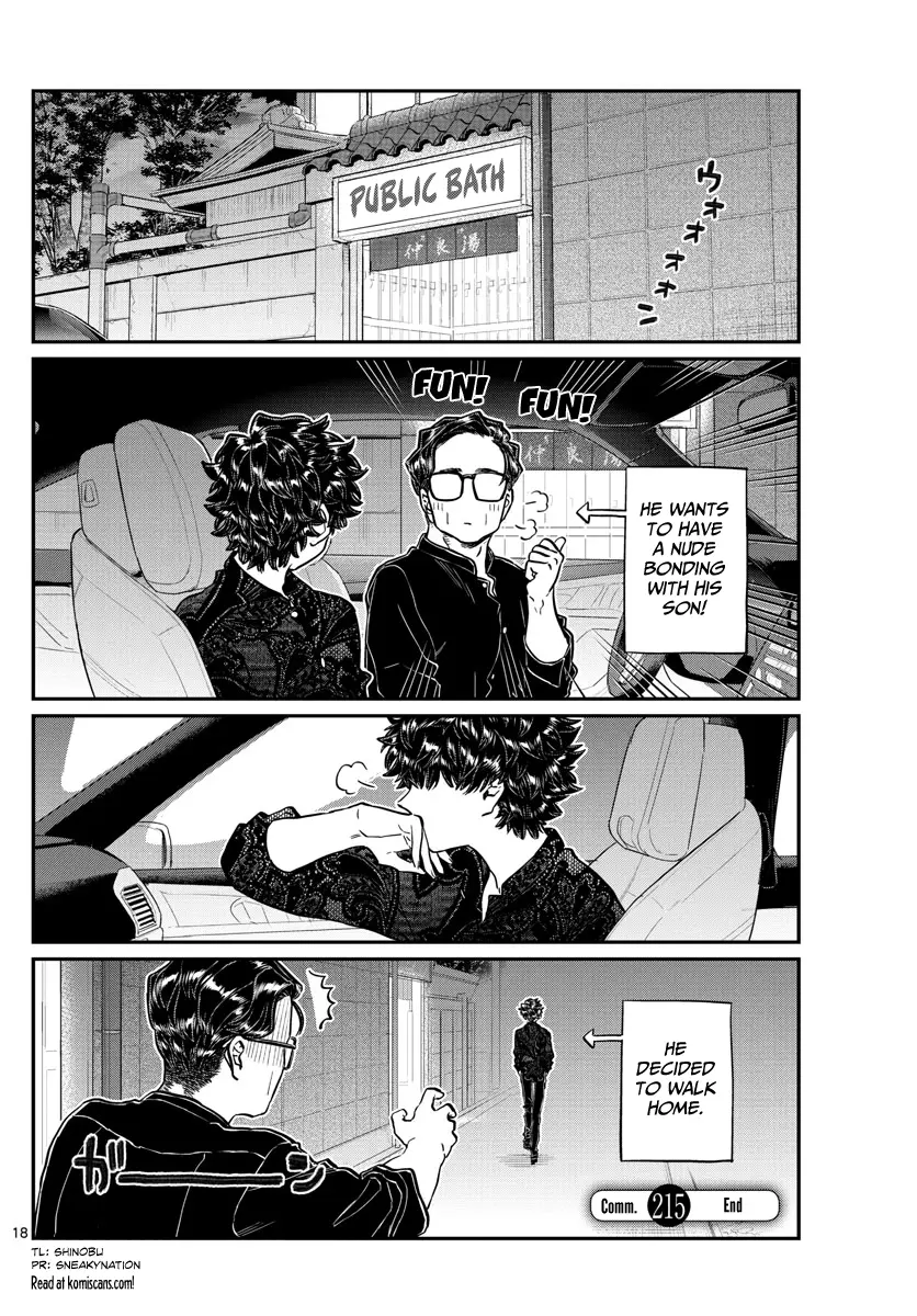 Komi-san wa Komyushou Desu - Chapter 215 - Page 18