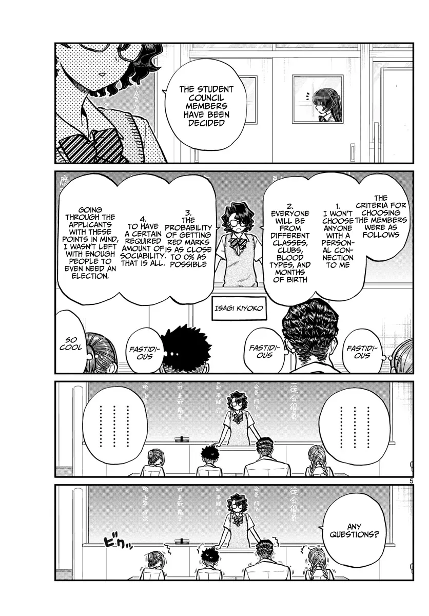 Komi-san wa Komyushou Desu - Chapter 216 - Page 5
