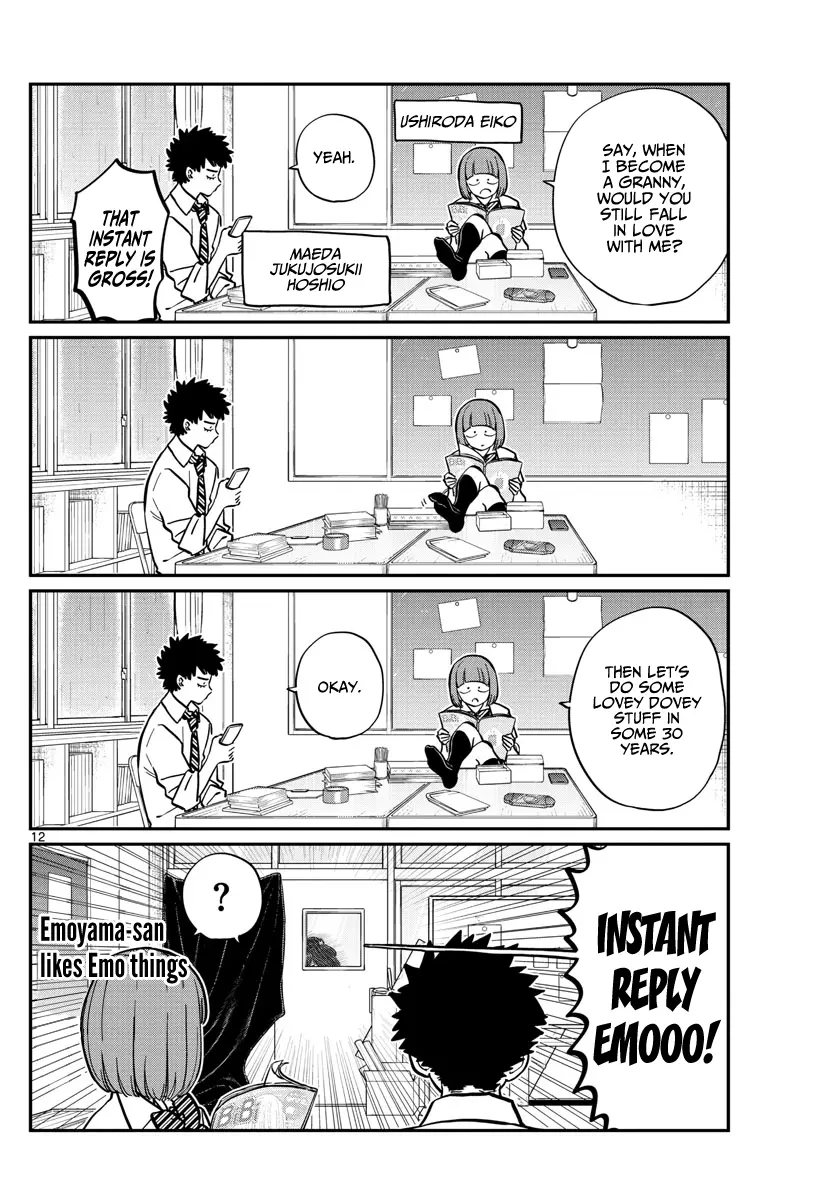 Komi-san wa Komyushou Desu - Chapter 216 - Page 12