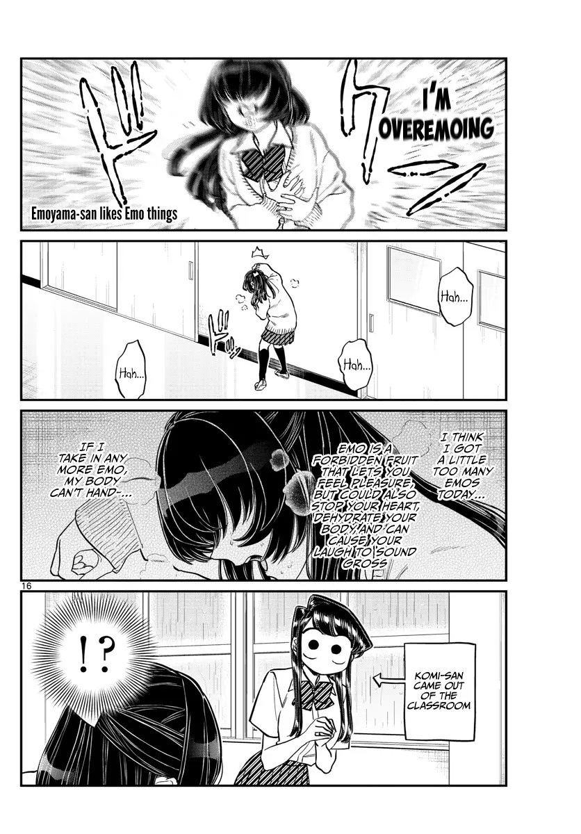 Komi-san wa Komyushou Desu - Chapter 216 - Page 16