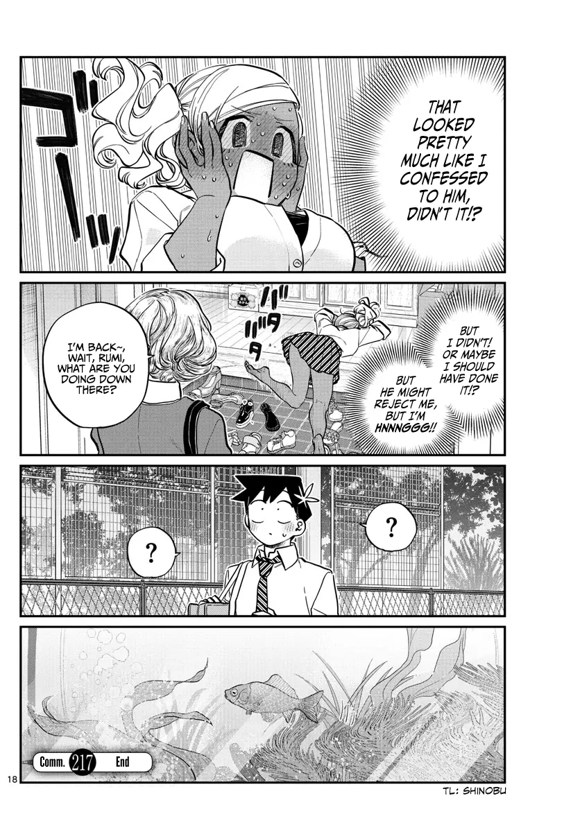 Komi-san wa Komyushou Desu - Chapter 217 - Page 18