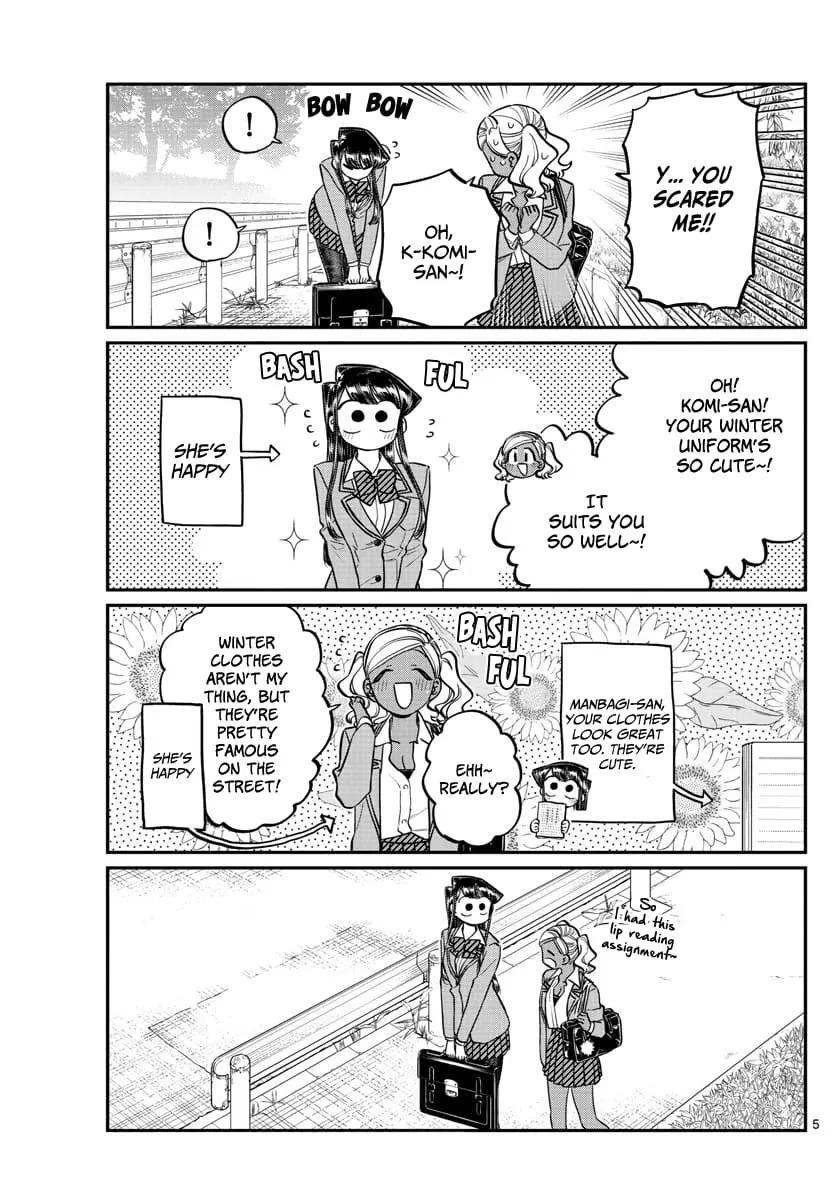 Komi-san wa Komyushou Desu - Chapter 219 - Page 5