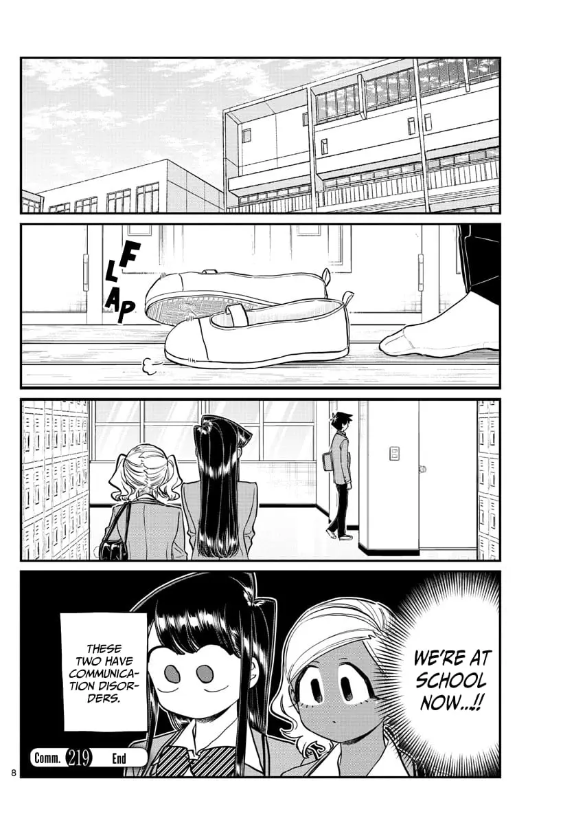 Komi-san wa Komyushou Desu - Chapter 219 - Page 8