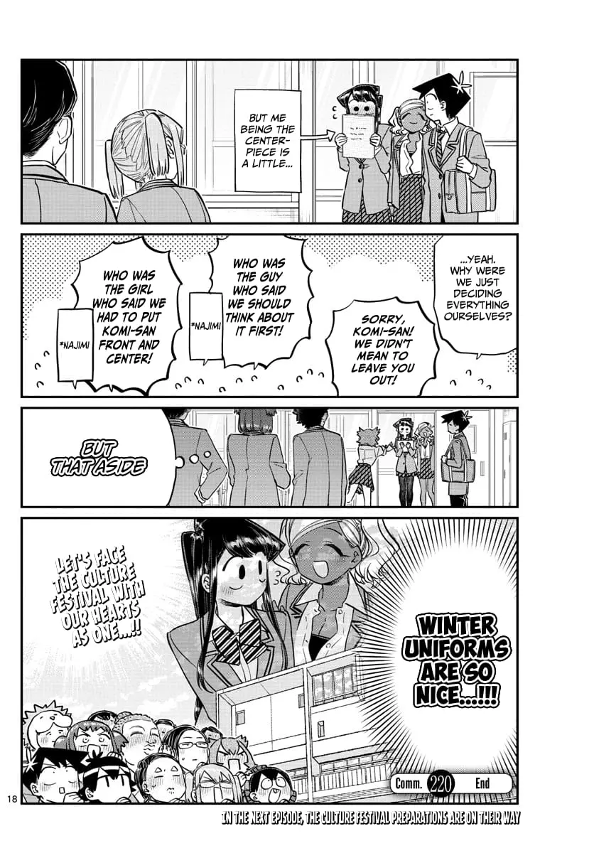 Komi-san wa Komyushou Desu - Chapter 220 - Page 10