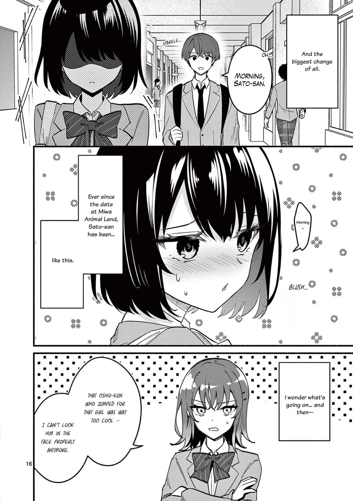 Shiotaiou no Sato-san ga Ore ni dake Amai - Chapter 80 - Page 16