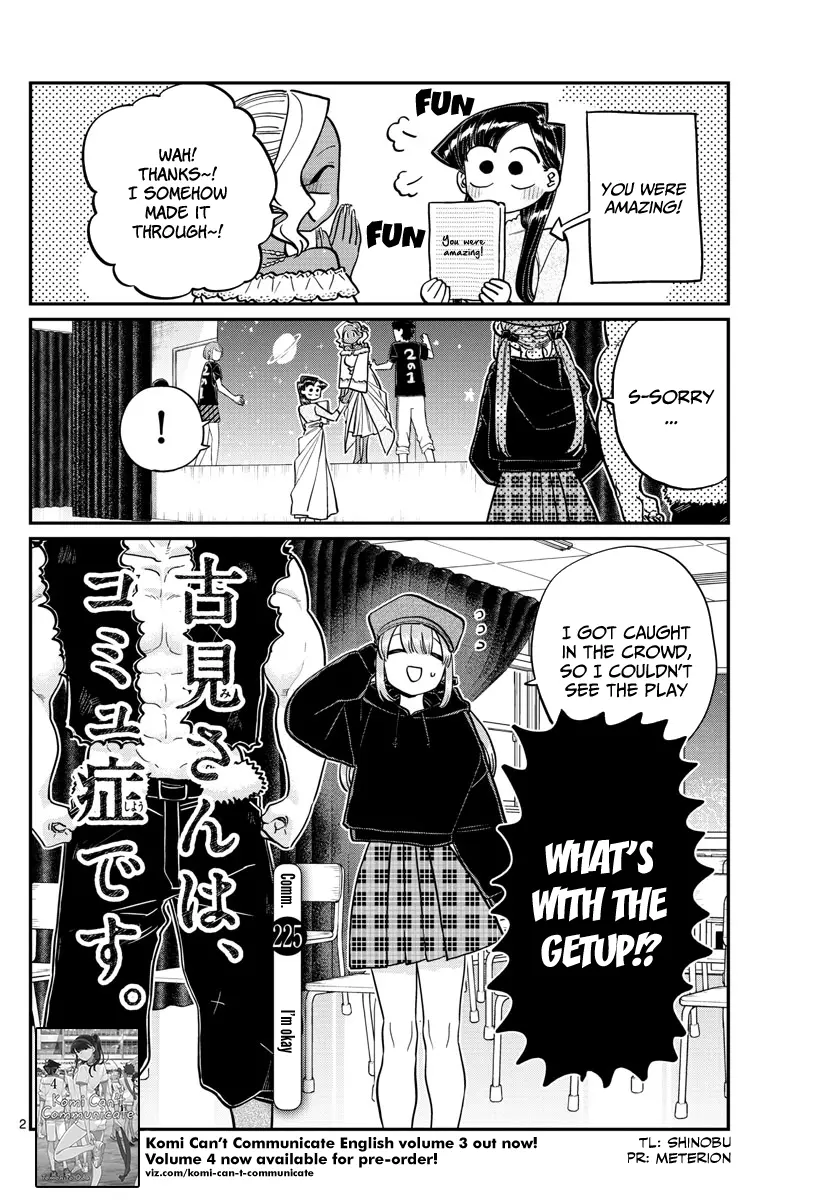 Komi-san wa Komyushou Desu - Chapter 225 - Page 2