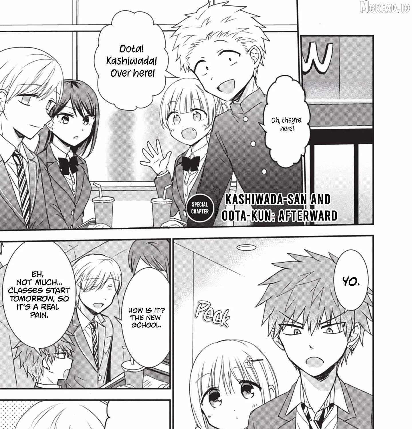 Inexpressive Kashiwada and Expressive Oota - Chapter 125.5 SPECIAL - Page 1