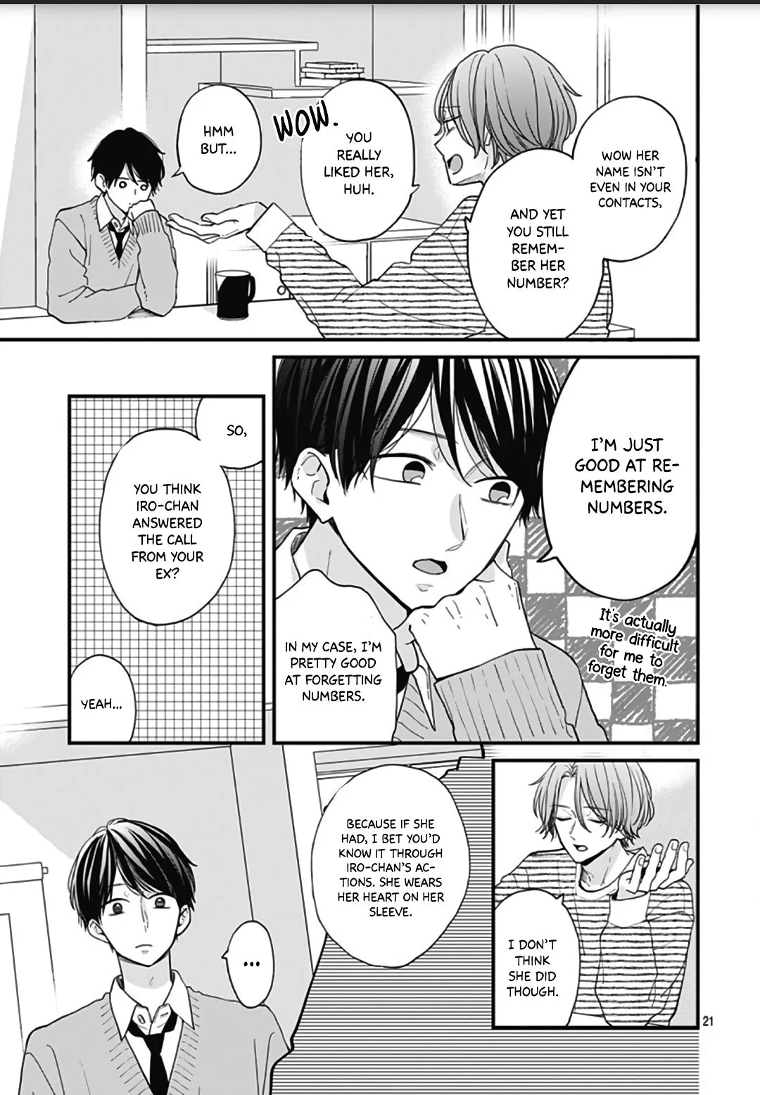 Miniamaru Kareshi - Chapter 44 - Page 21