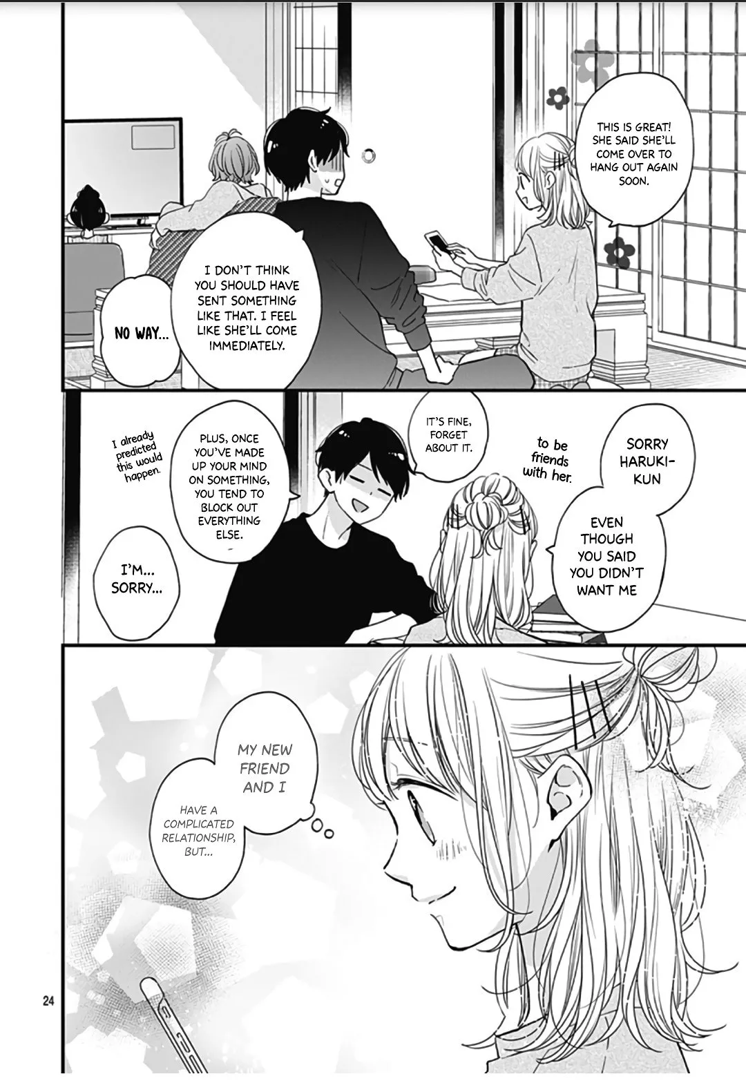 Miniamaru Kareshi - Chapter 46 - Page 24