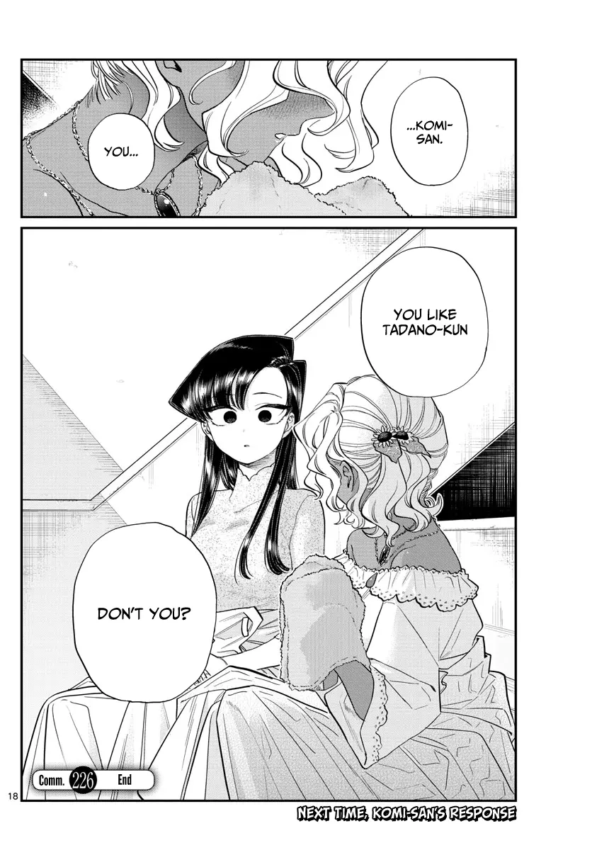 Komi-san wa Komyushou Desu - Chapter 226 - Page 17