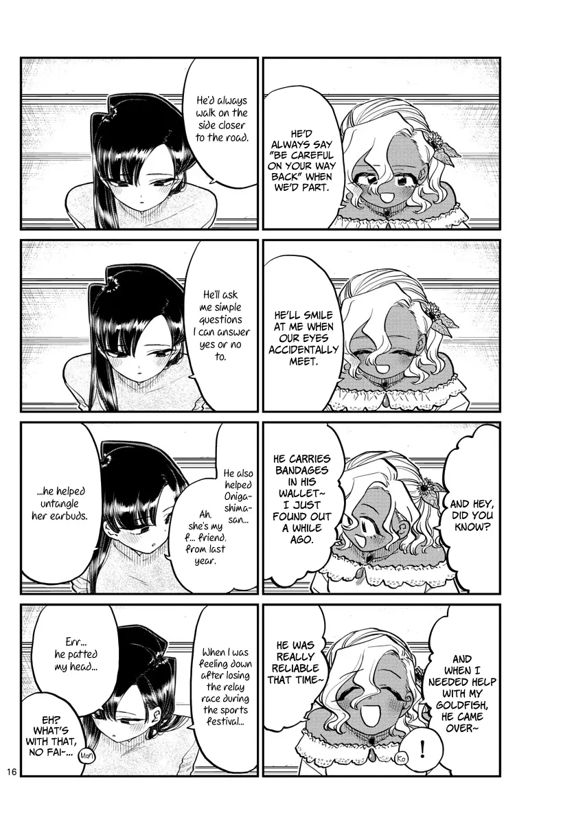 Komi-san wa Komyushou Desu - Chapter 227 - Page 16