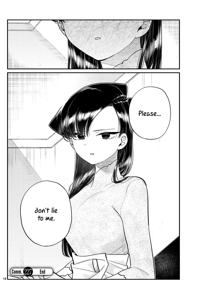 Komi-san wa Komyushou Desu - Chapter 227 - Page 18
