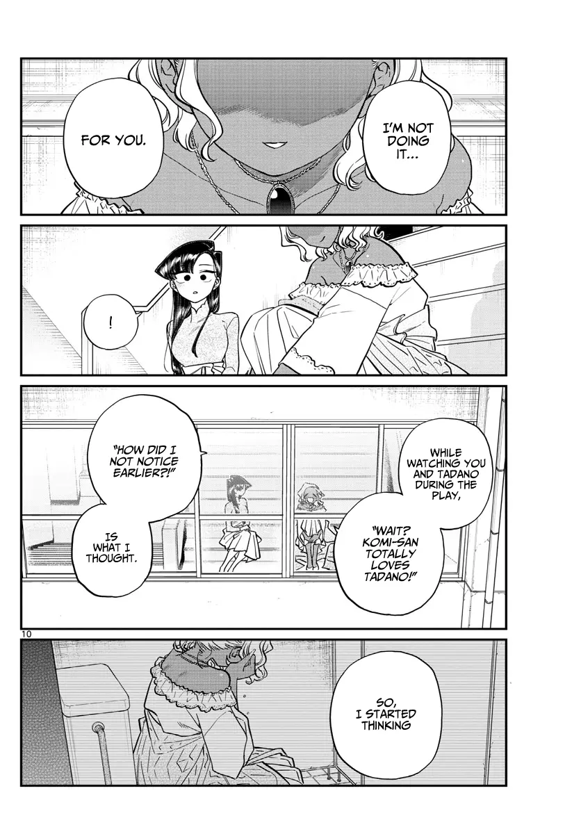 Komi-san wa Komyushou Desu - Chapter 228 - Page 10