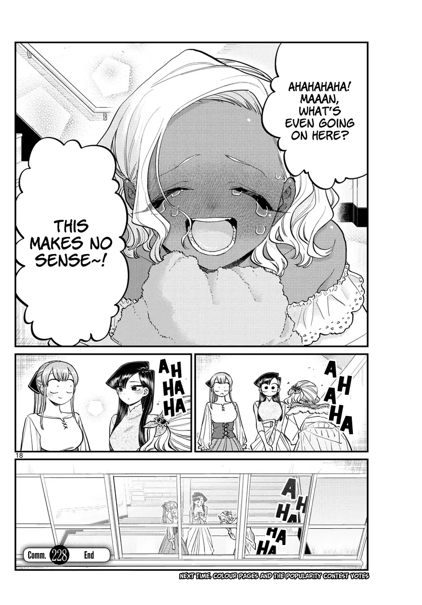 Komi-san wa Komyushou Desu - Chapter 228 - Page 18