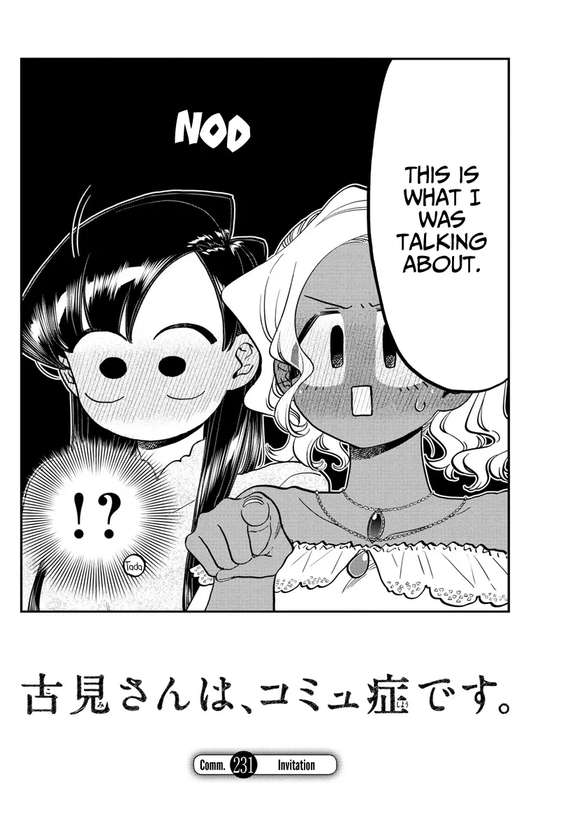Komi-san wa Komyushou Desu - Chapter 231 - Page 4