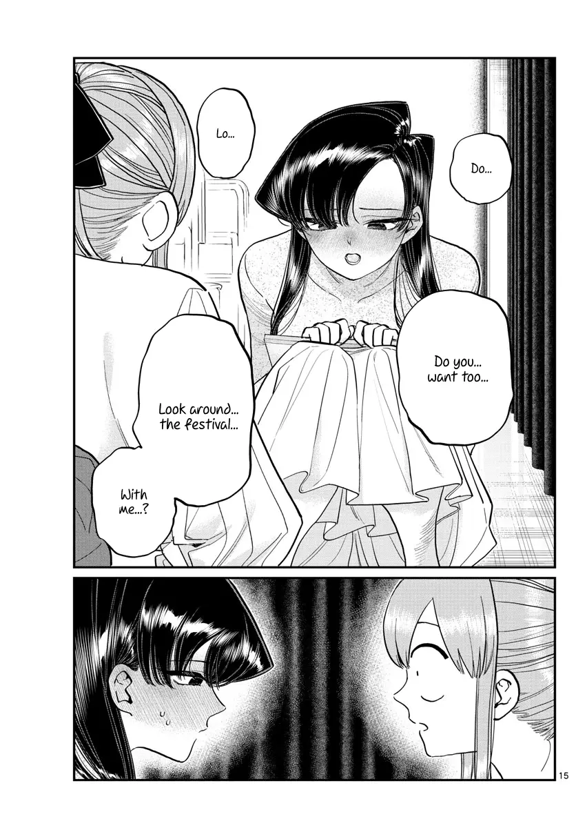 Komi-san wa Komyushou Desu - Chapter 231 - Page 15