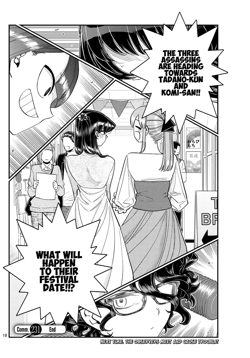 Komi-san wa Komyushou Desu - Chapter 231 - Page 18