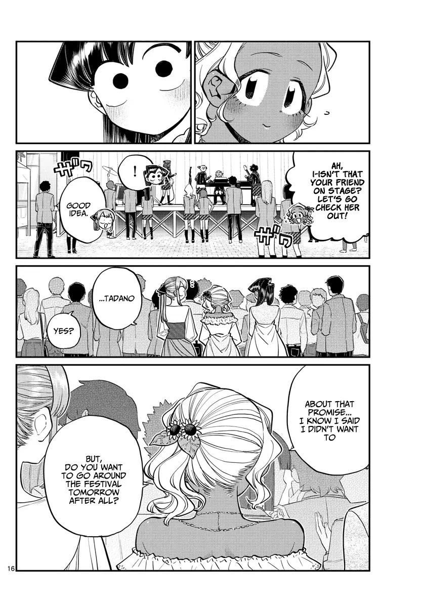 Komi-san wa Komyushou Desu - Chapter 232 - Page 16