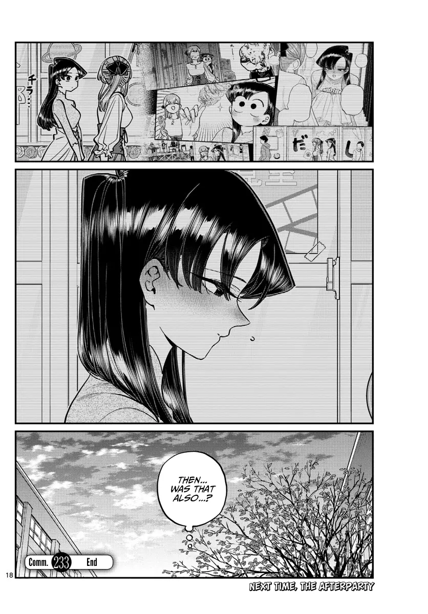 Komi-san wa Komyushou Desu - Chapter 233 - Page 18