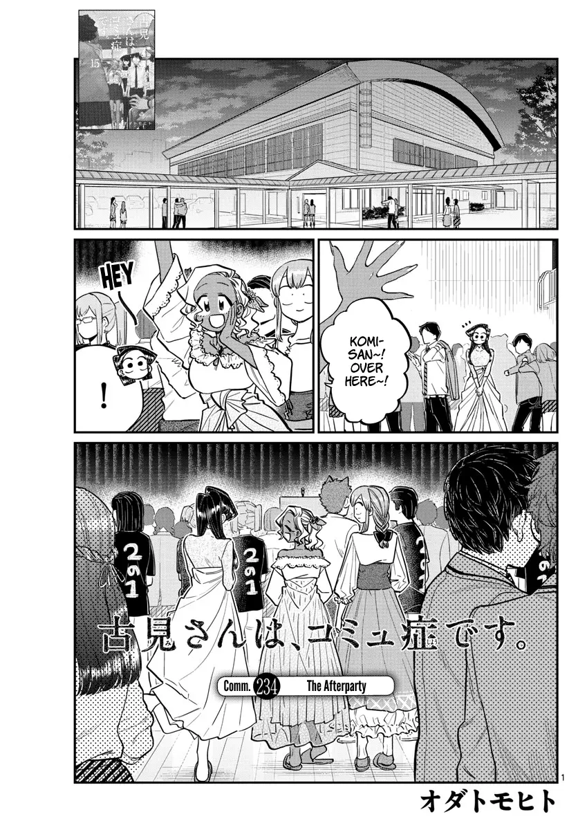 Komi-san wa Komyushou Desu - Chapter 234 - Page 1