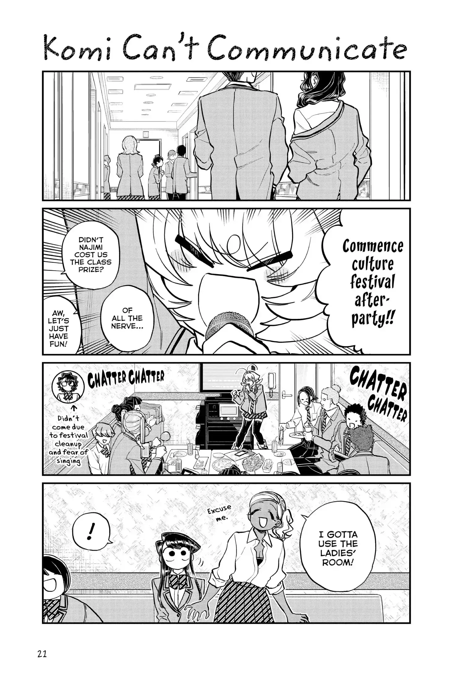 Komi-san wa Komyushou Desu - Chapter 236 - Page 1