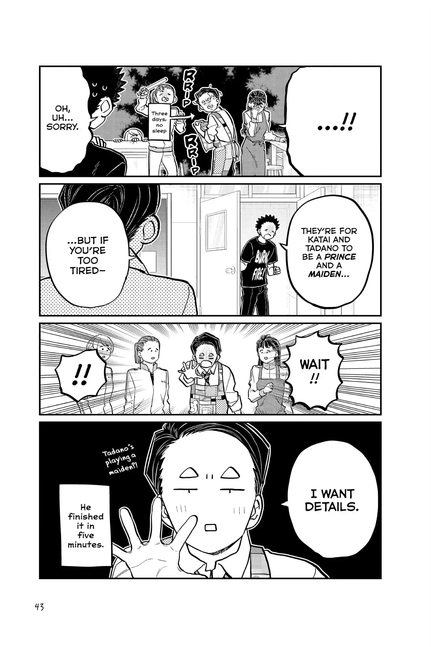 Komi-san wa Komyushou Desu - Chapter 238 - Page 5