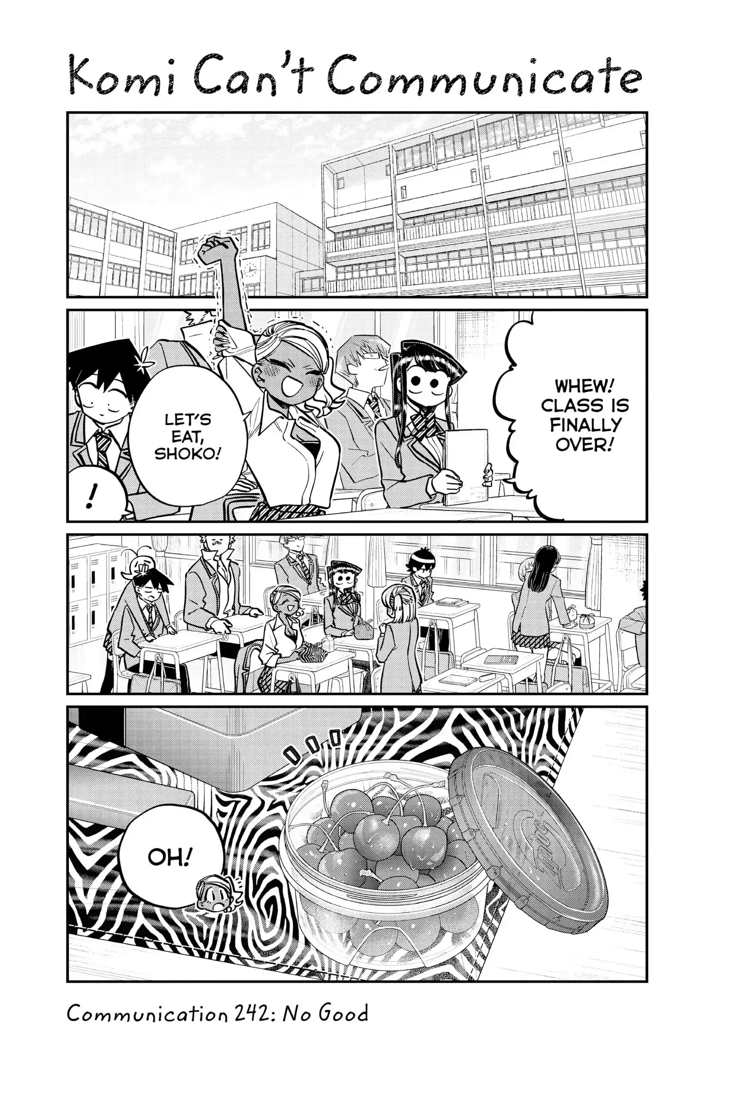 Komi-san wa Komyushou Desu - Chapter 242 - Page 1