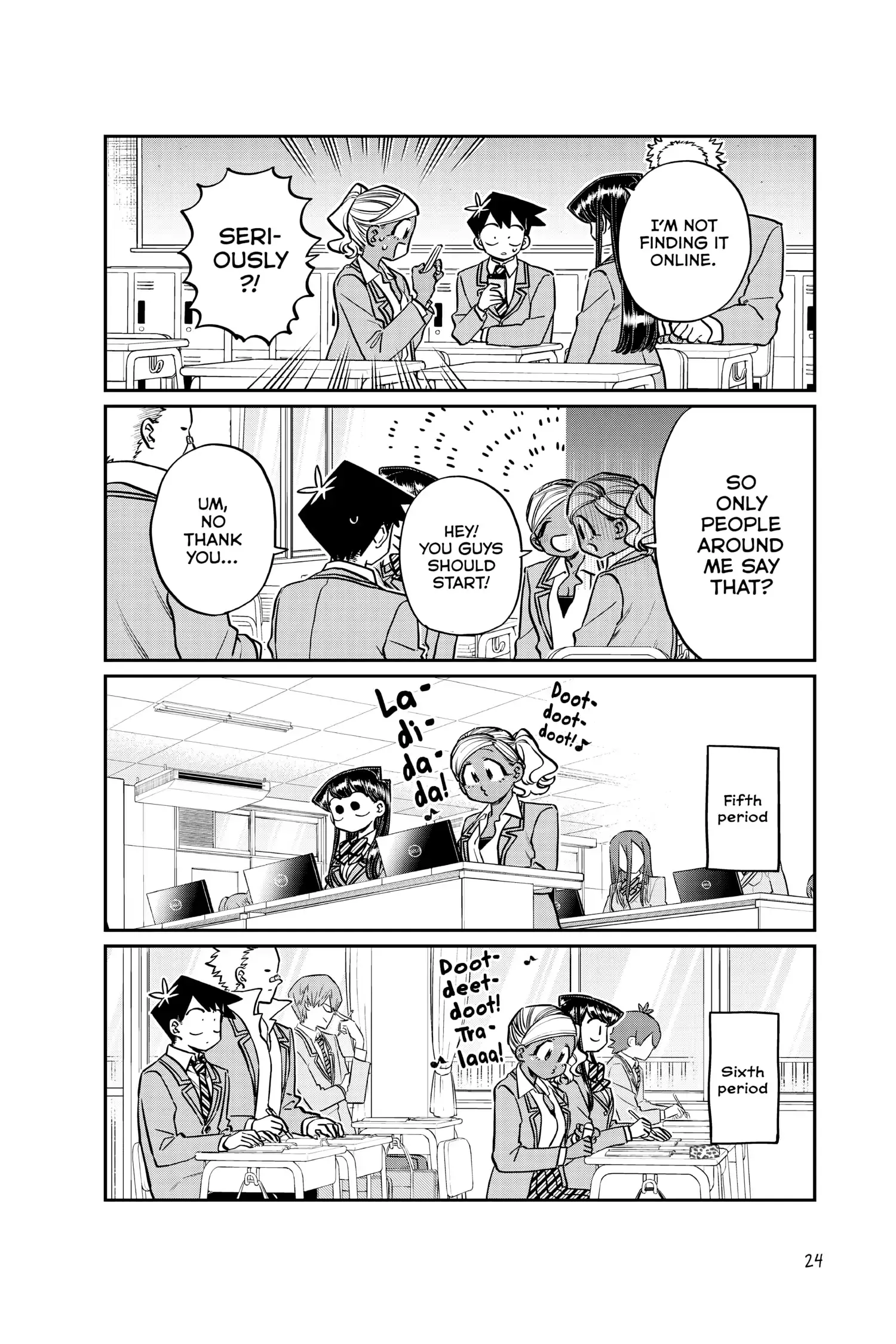 Komi-san wa Komyushou Desu - Chapter 248 - Page 4