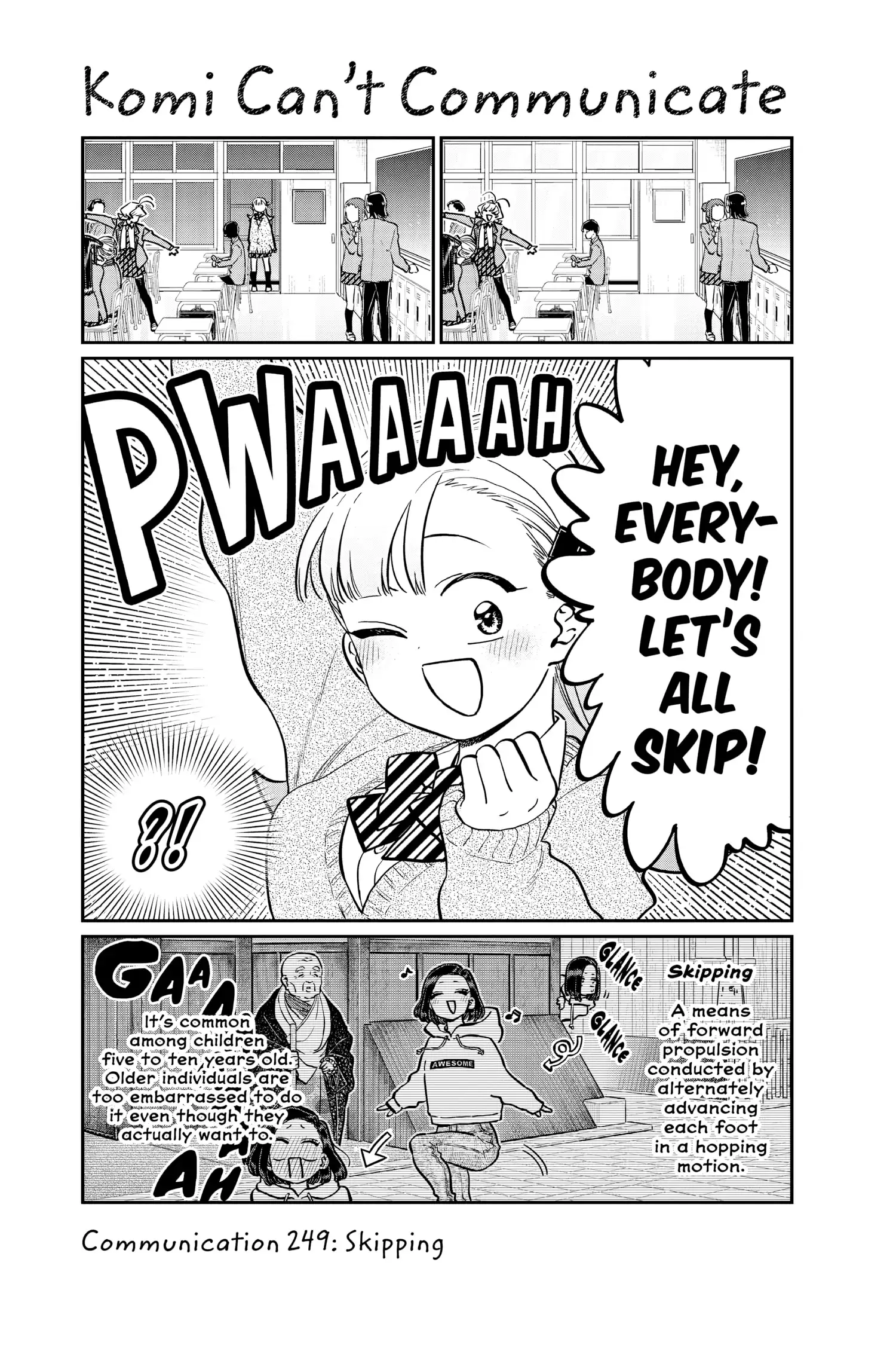 Komi-san wa Komyushou Desu - Chapter 249 - Page 1