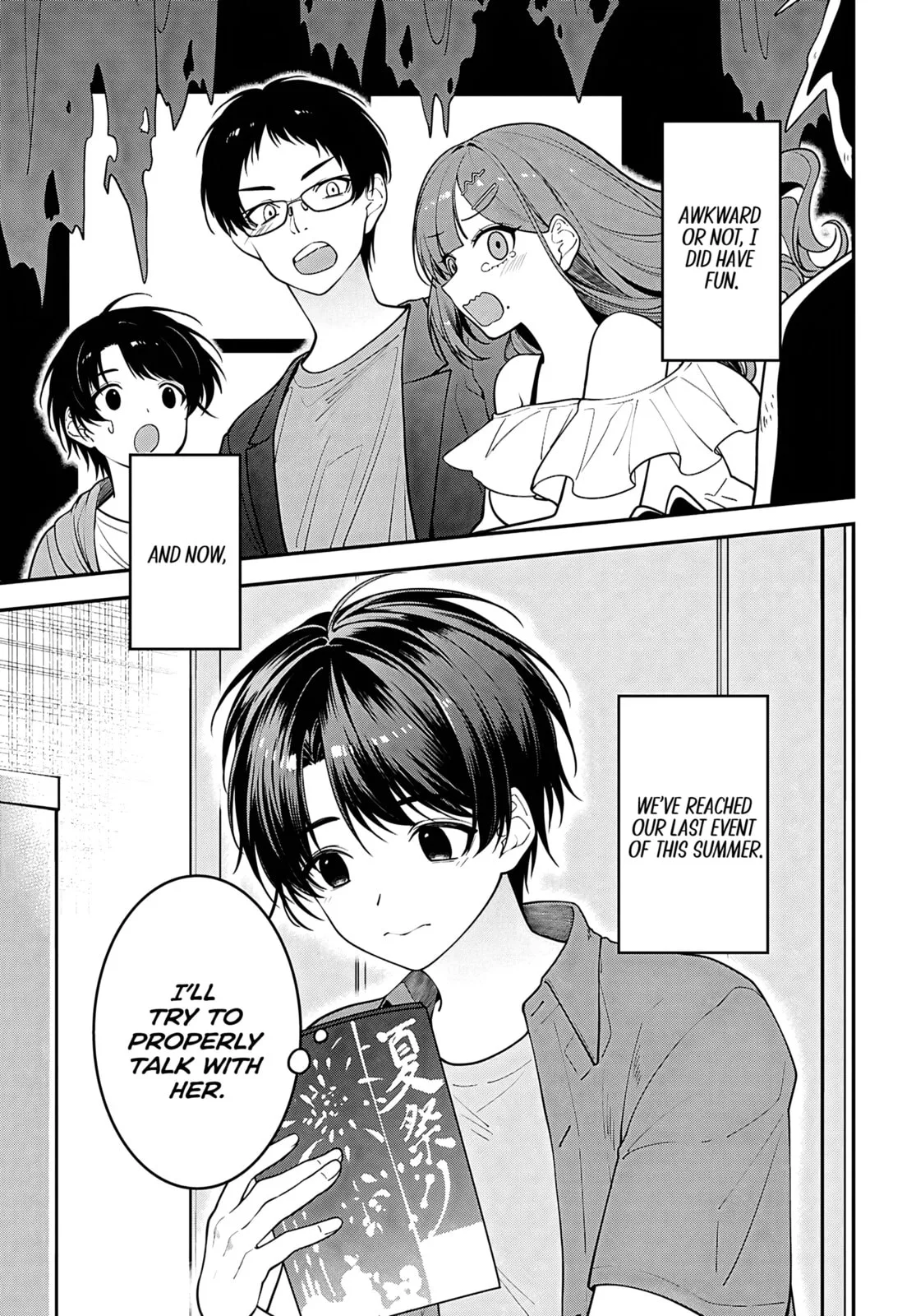 Tonari no Seki no Yankee Shimizu-san ga Kami o Kuroku Sometekita - Chapter 16 - Page 3