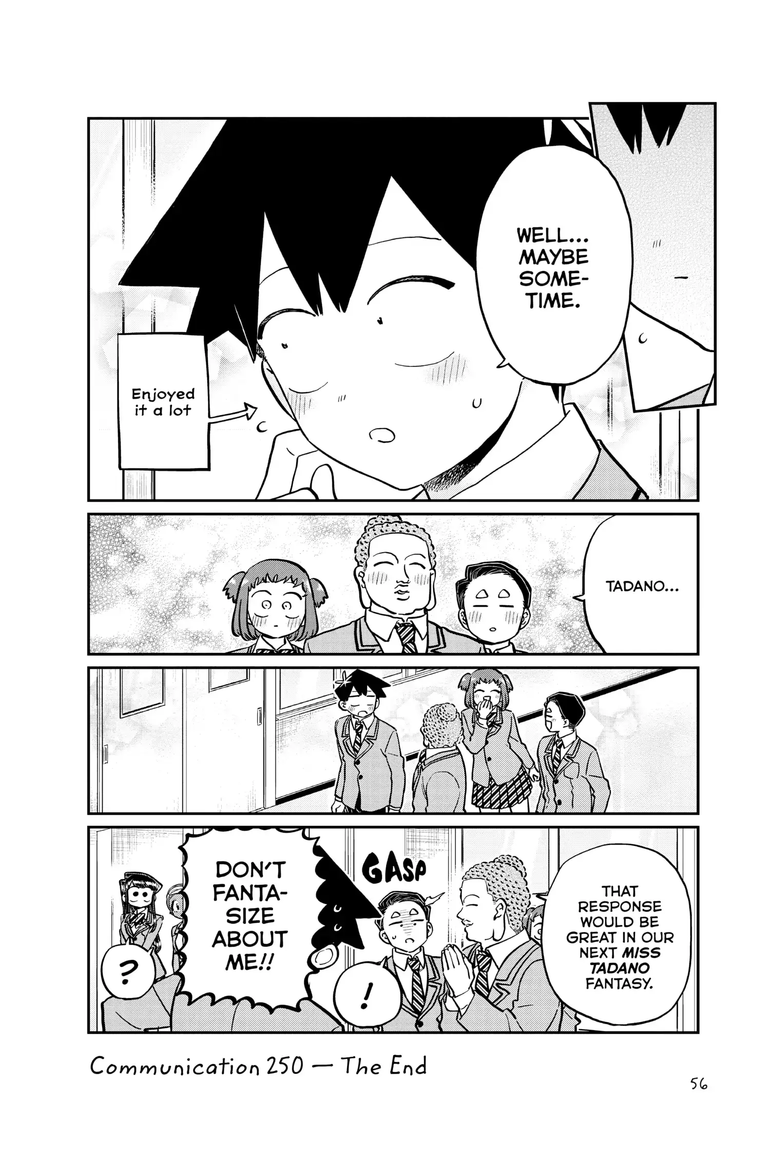 Komi-san wa Komyushou Desu - Chapter 250 - Page 18