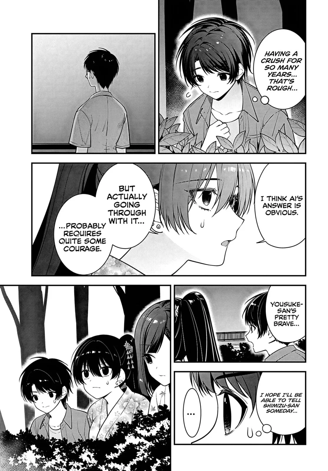 Tonari no Seki no Yankee Shimizu-san ga Kami o Kuroku Sometekita - Chapter 16 - Page 21