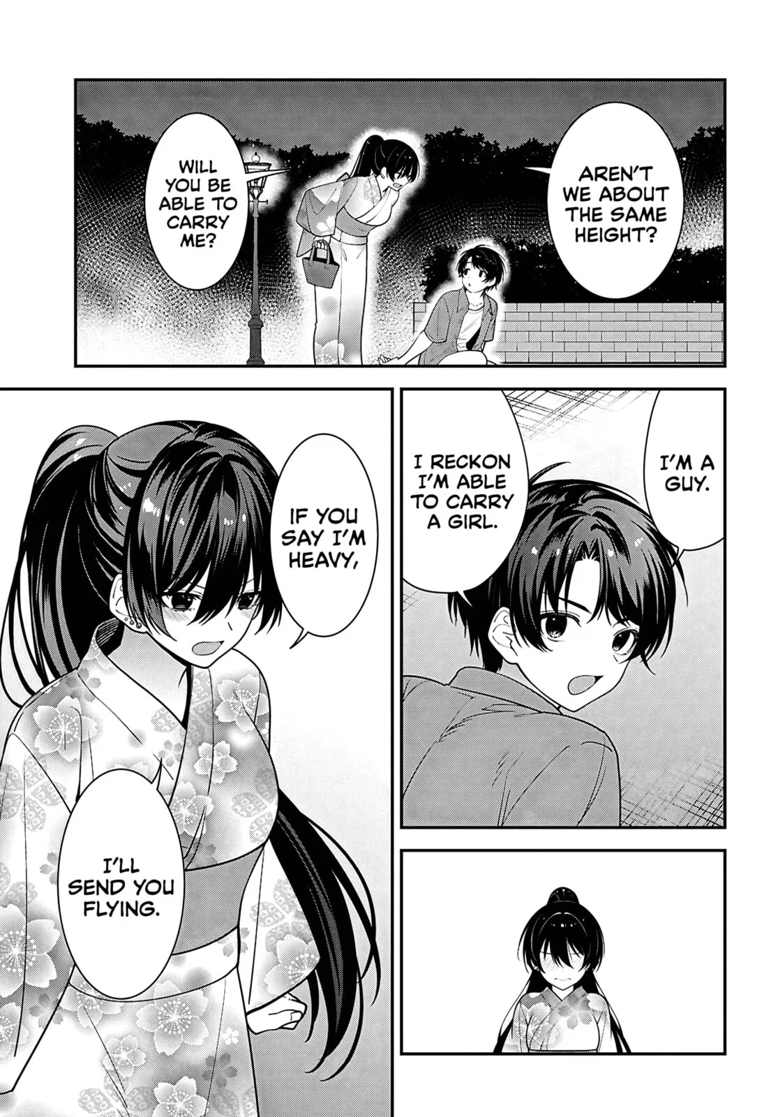 Tonari no Seki no Yankee Shimizu-san ga Kami o Kuroku Sometekita - Chapter 16 - Page 33