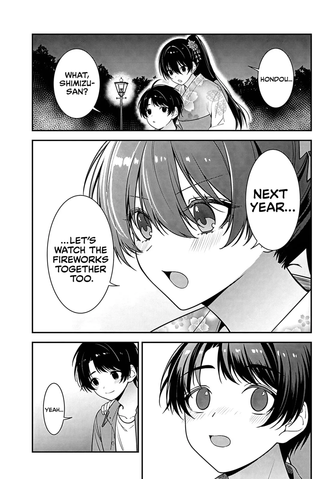 Tonari no Seki no Yankee Shimizu-san ga Kami o Kuroku Sometekita - Chapter 16 - Page 39