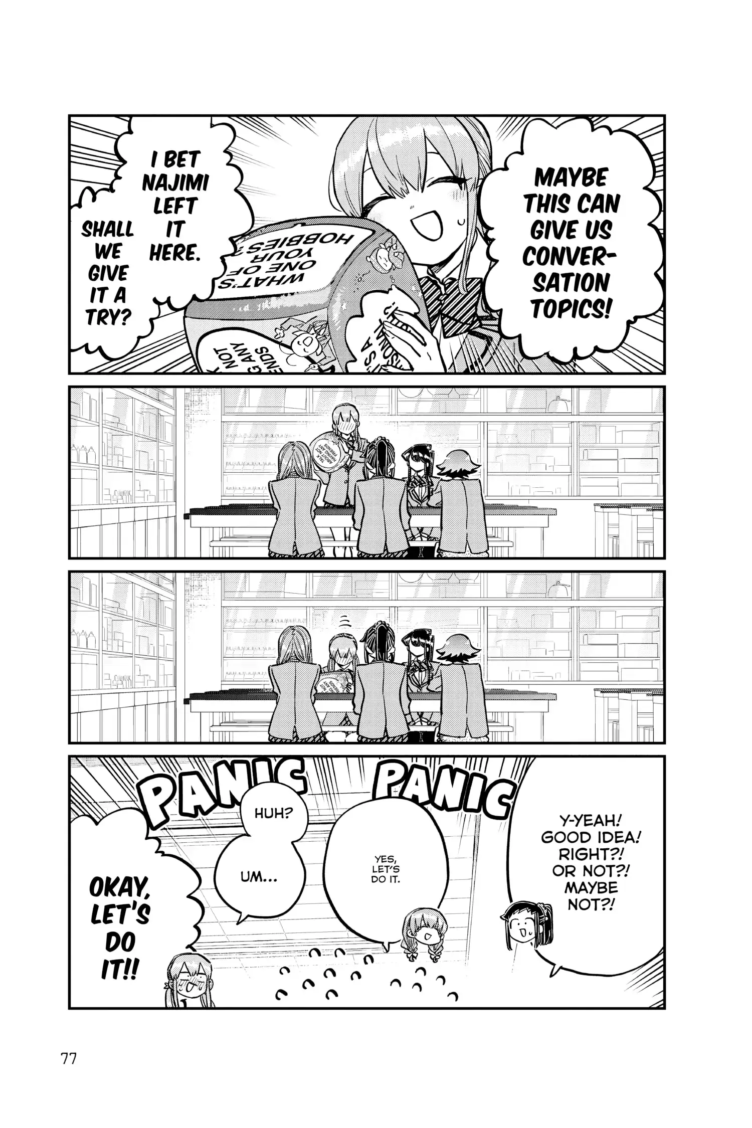 Komi-san wa Komyushou Desu - Chapter 252 - Page 3