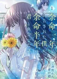 Cover of Yomei Ichinen to Senkokusareta Boku ga, Yomei Hantoshi no Kimi to Deatta Hanashi